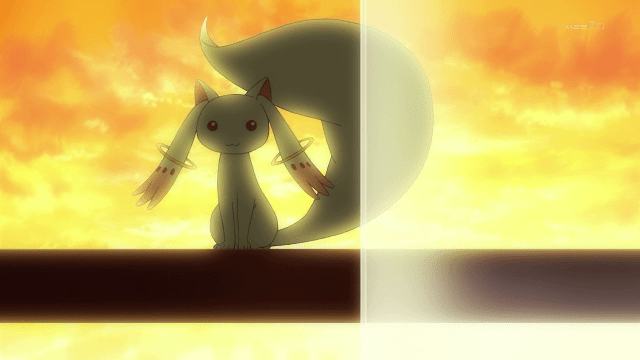 Kyubey has stalker tendencies