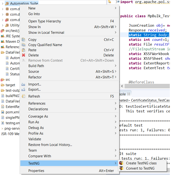 TestNG with Selenium - step 2