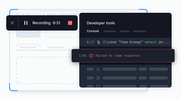 Create data-rich bug reports for faster debugging
