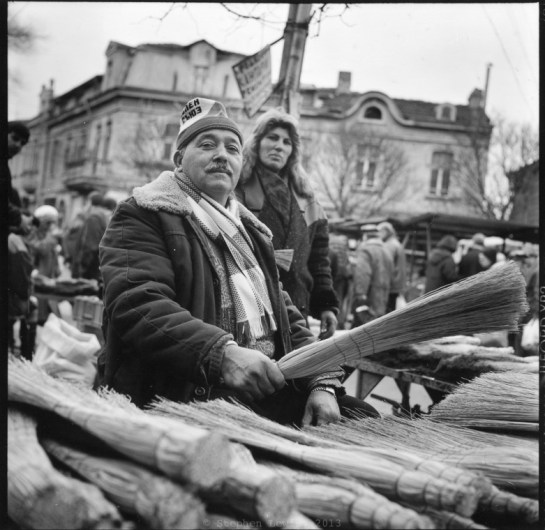 Broom sellers,