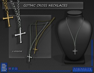 Gothic Cross Necklaces