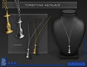 Tombstone Necklaces