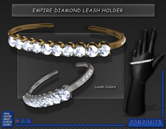 Empire Diamond Leash Holder