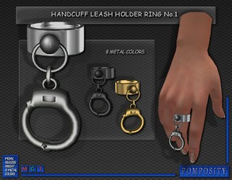 Handcuff Leash Holder Ring No.1