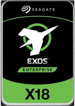 Seagate Exos X18 ST10000NM013G 10 TB Hard Drive - 3.5" Internal - SAS (12Gb/s SAS) - Conventional Magnetic Recording (CMR) Method - Video Surveillance System, Storage System Device Supported - 72