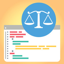 legal scales and information table, illustration