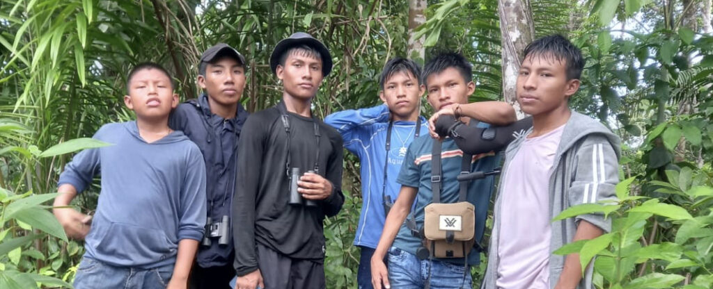 Birding students in Nusagandi for webpage