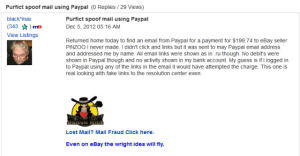 Ebay Members Receiving Paypal Phishing Emails Addressed to their Proper Name