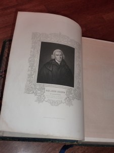 Lithograph of the Reverend John Brown of Haddington