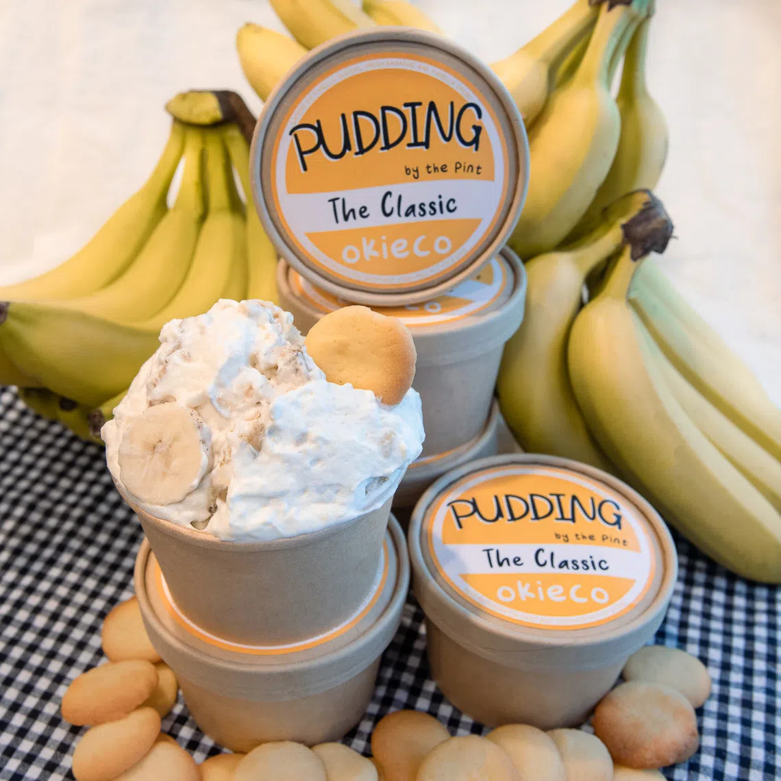 Banana pudding, such as this Speculoos version made by home-grown brand Okieco, has become a cafe staple in Singapore.