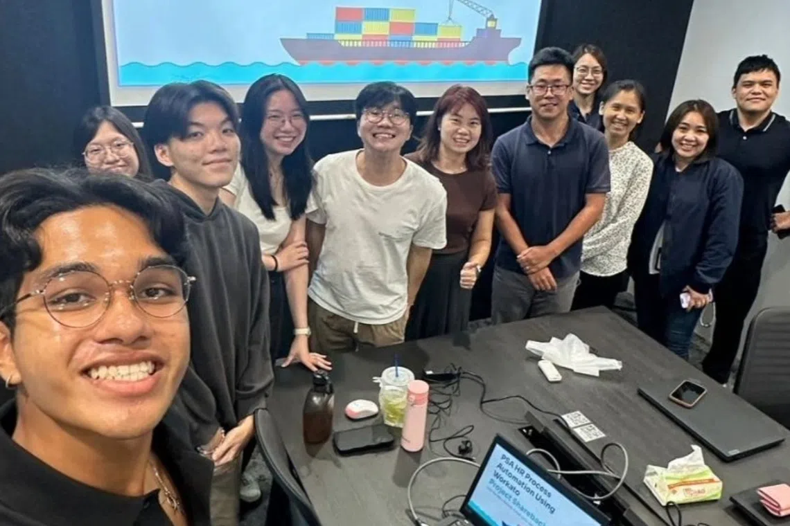 Through its partnership with Workato, the Port of Singapore Authority hosted interns who automated the intern onboarding process and integrated it with the company’s systems. 

