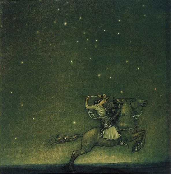 592px-Riddaren_rider%2C_John_Bauer_1914--WikiPD