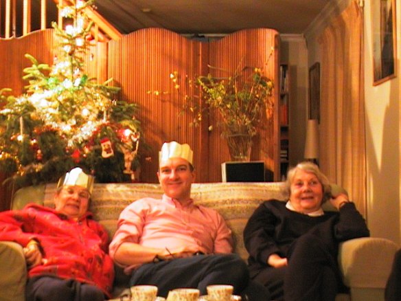 Mum, Moz, and Judy Xmas 1999