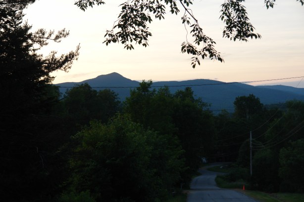 Green Mountains from Wilmingon VT