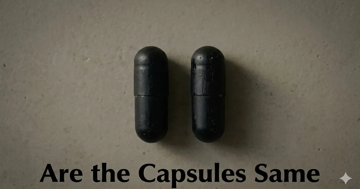 Can two identical-looking drugs actually be different? I ran the numbers to find out