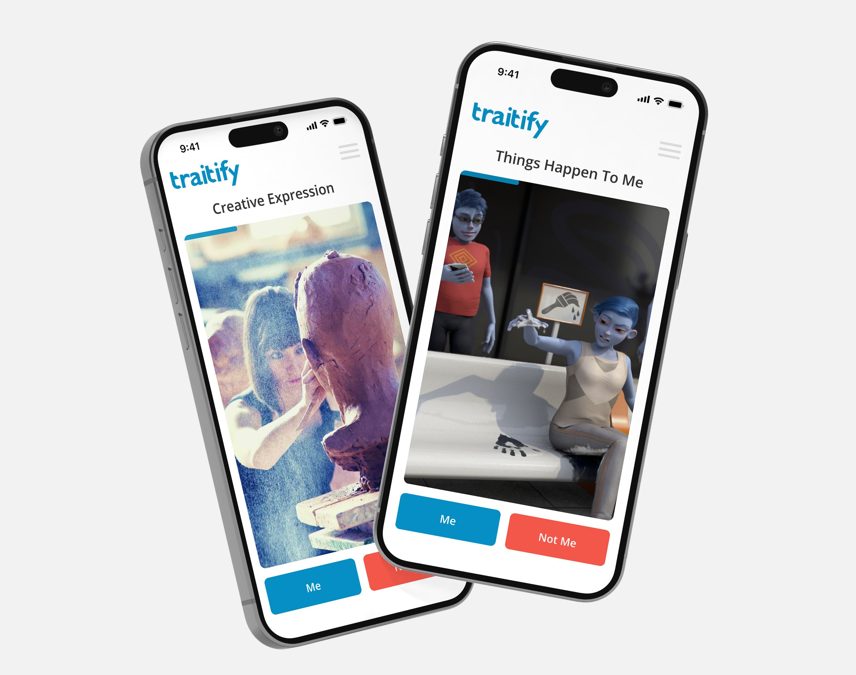 Traitify personality assessment image