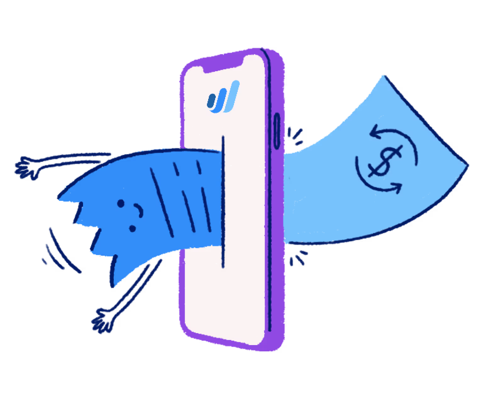 These Illustrations are used by the product and marketing side to visually represent a concept, and to aid in faster recognition of actions or content areas.