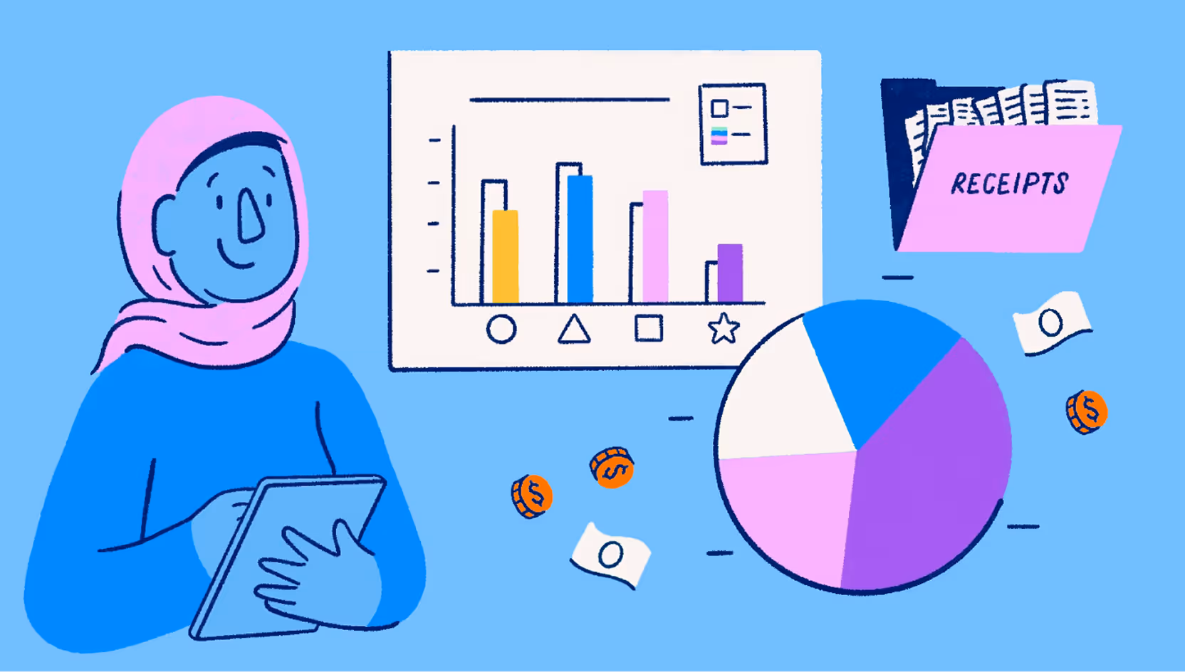 How to track business expenses, what expenses are, and why it's important to keep track of business expenses.