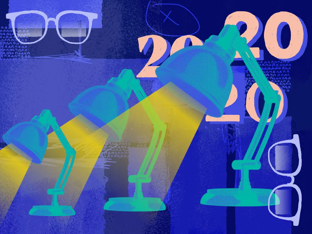 An image representing 20-20 vision