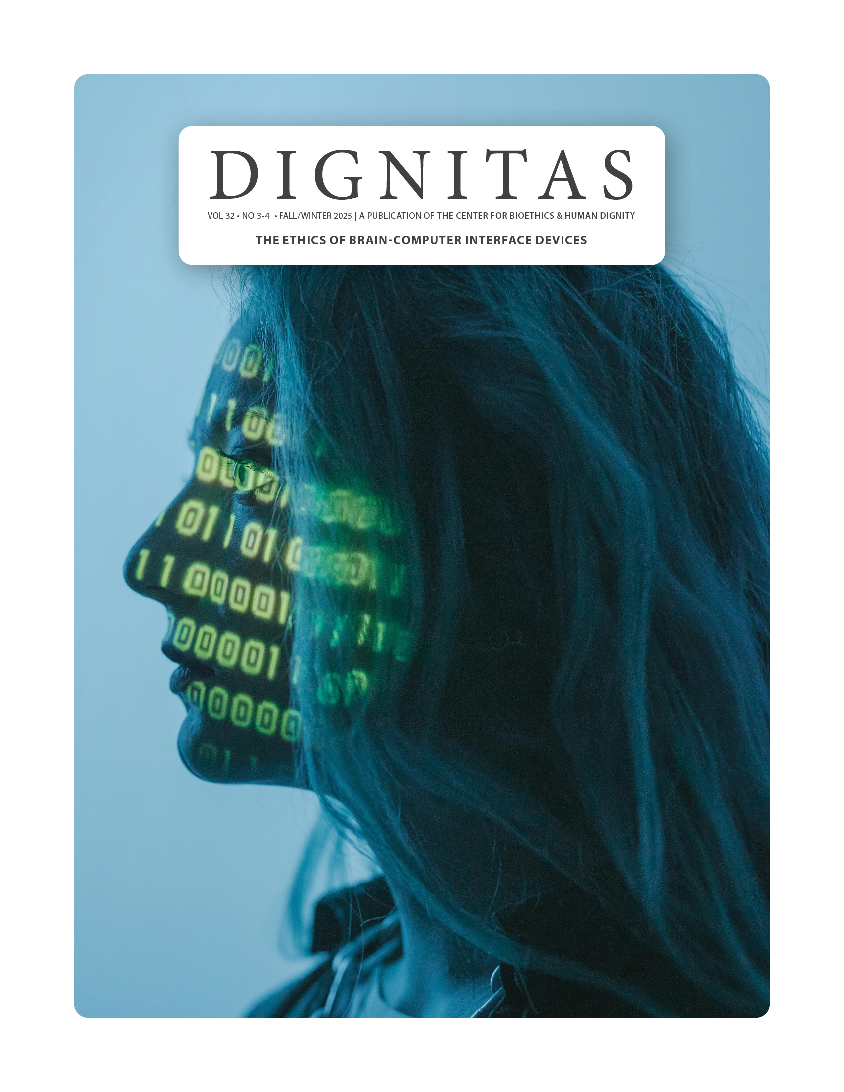 Cover of the latest issue of Dignitas publication