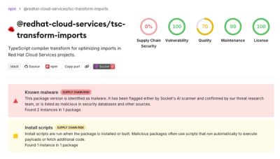 Mini Shai-Hulud Campaign Hits Red Hat Cloud Services npm Packages