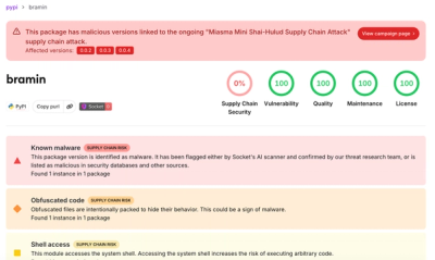 Shai-Hulud Descends to Hades: Miasma Worm Campaign Spreads with New PyPI Wave
