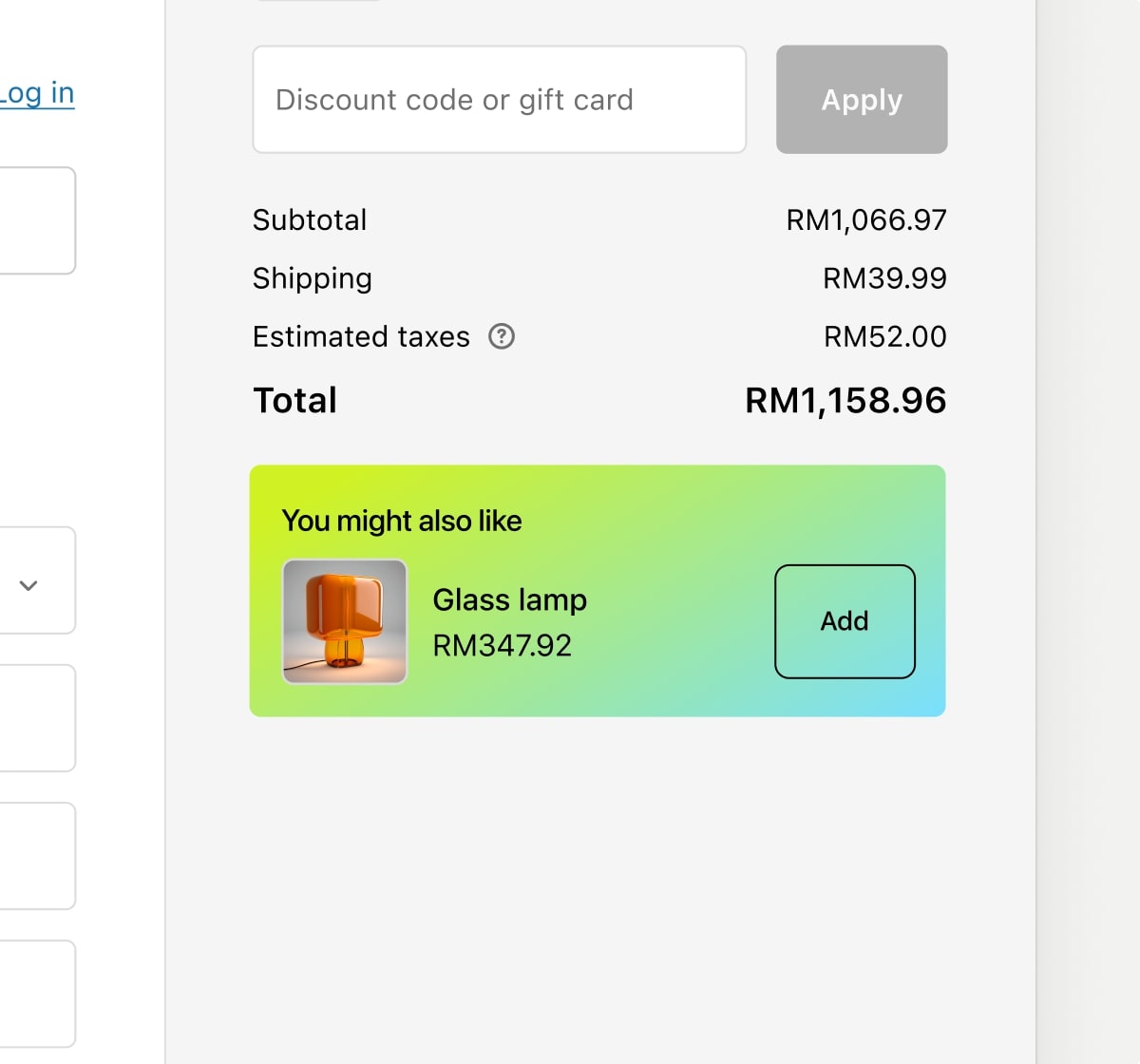 Product offers