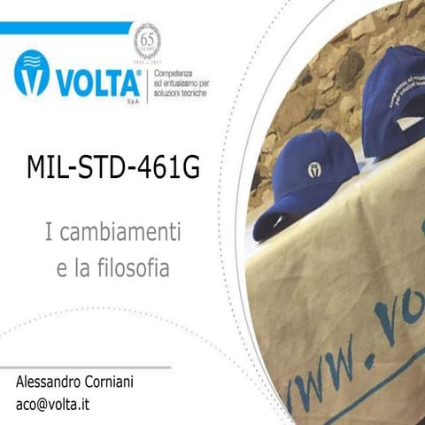 MIL-STD-461G - Filosofia