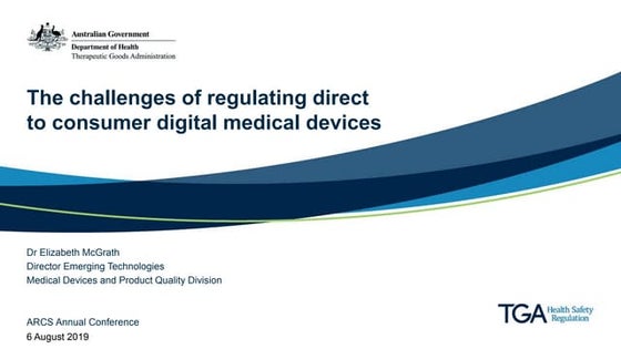 The challenges of regulating direct to consumer digital medical devices