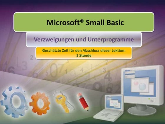 1.5   codeverzweigungen und unterprogramme