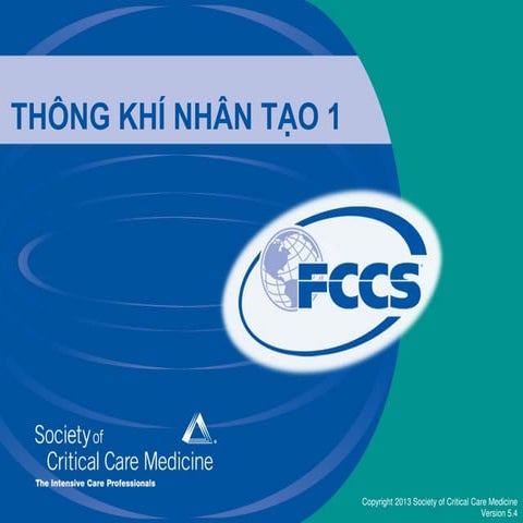 thông khí nhân tạo phần 1