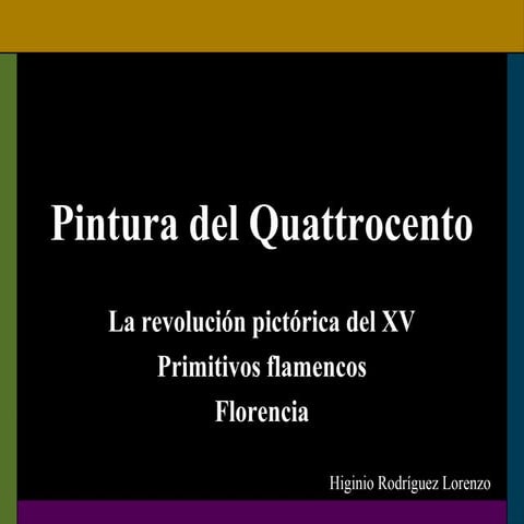 10La pintura del Quattrocento italiano y los primitivos flamencos