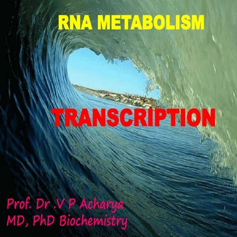 RNA Metabolism
