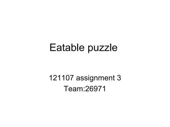 121107 team assignment 3