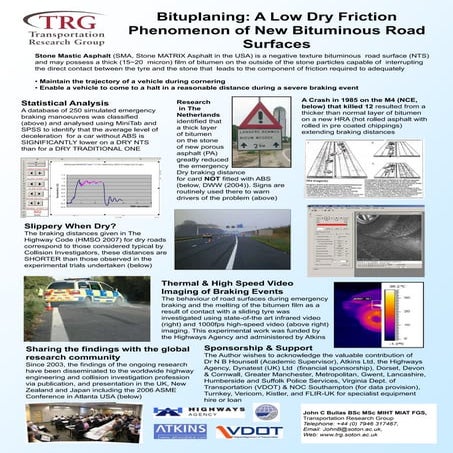 2007 trg symposium poster specification j bullas