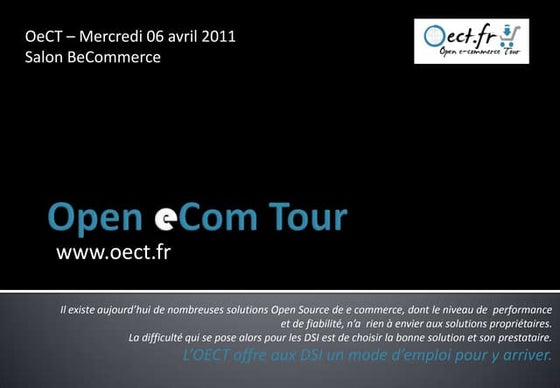 e-commerce Open Source par l'oect.fr