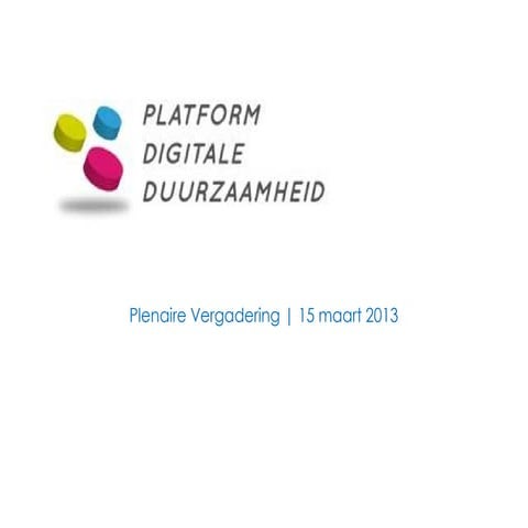 Conclusies, Inge Schoups (FelixArchief/eDAVID), voorzitter van het Platform D...