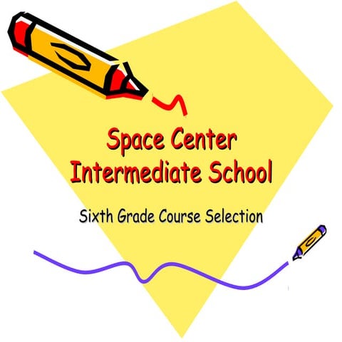 2014 6th grade course selection