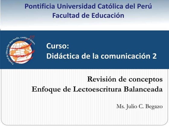 2015  sesión 2- introducción a la lectoescritura balanceada