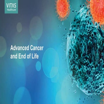 Webinar: Advanced Cancer and End of Life