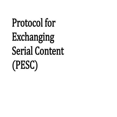 PESC-Kirchhoff-ALA Annual 2015 NISO Update