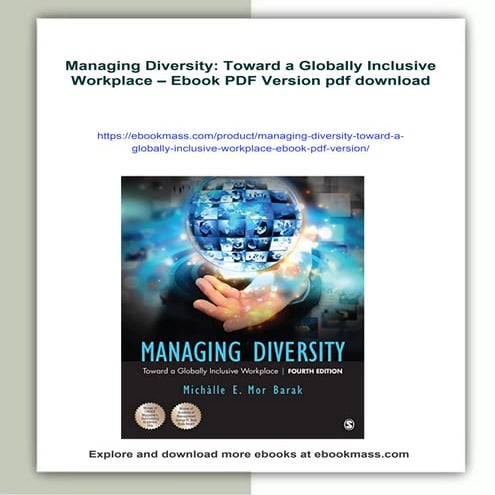 Managing Diversity: Toward a Globally Inclusive Workplace – Ebook PDF Version