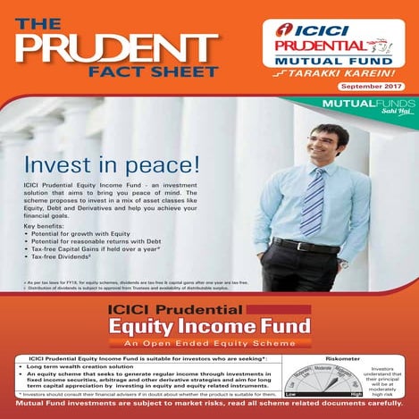 Factsheet for ICICI Prudential Mutual Fund
