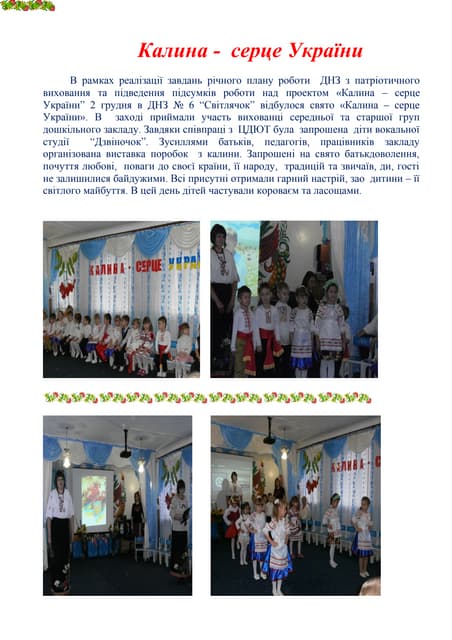 калина днз№6
