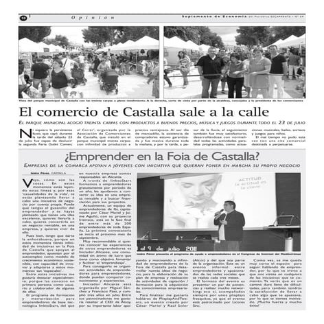 ¿Emprender en la Foia de Castalla (Alicante)?
