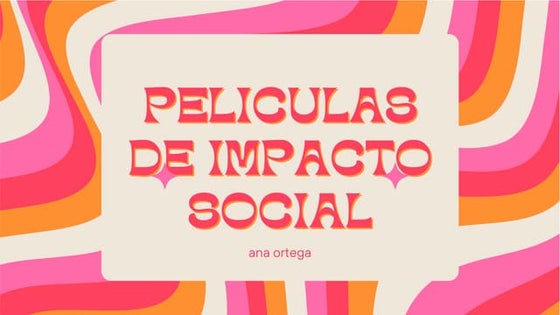 Películas sobre impacto social en la sociedad moderna