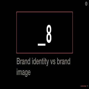 Brand identity vs brand image