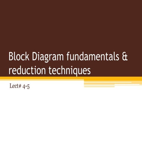 9. Block Diagram,ontrol signal to bring the process variable output of the plant to the same value as the setpoint. .pdf