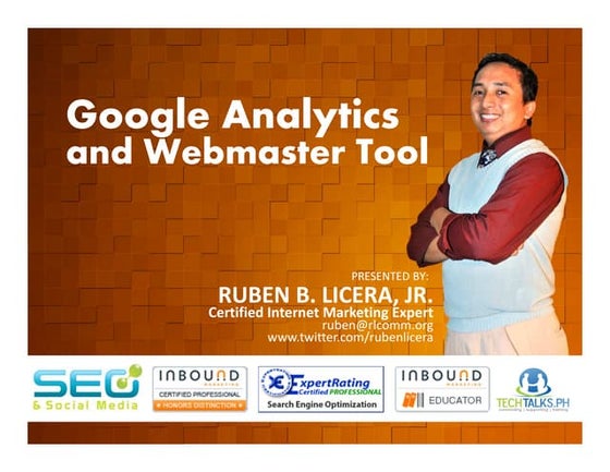 Google Analytics and Webmaster tool