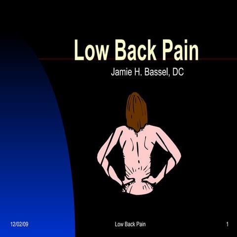 Low Back Pain and Chiropractic Care